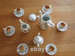 Capodimonte Vintage Serpant/Cherub Coffee Set