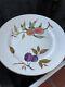 China Royal Worcester Evesham Gold Edge Dinner Plates Plum And Peach