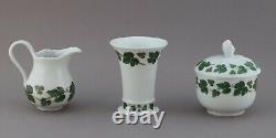 Coffee Set 6P. Hutschenreuther Maria Theresia Wine Leaves Can Plate Cup