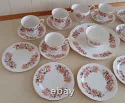 Colclough bone china tea set