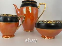 Complete Rare Vintage Wiltshaw & Robinson Carlton Coffee Set