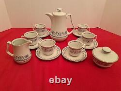 Complete Vintage Jlmenau Tea Coffee Demitasse Set Von Henneberg Germany