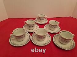 Complete Vintage Jlmenau Tea Coffee Demitasse Set Von Henneberg Germany