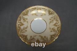 Copeland & Garrett G-28 Gold Floral Scrollwork Ivory Coffee Cup 1833-1847 A