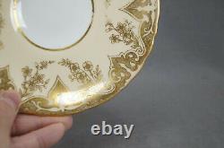 Copeland & Garrett G-28 Gold Floral Scrollwork Ivory Coffee Cup 1833-1847 A