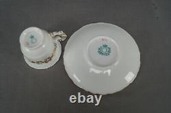 Copeland & Garrett G-28 Gold Floral Scrollwork Ivory Coffee Cup 1833-1847 A