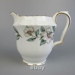 Crown Staffordshire Dinner Service Set Christmas Roses. Plates. Bone china. VTG