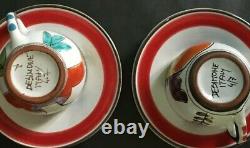 De Simone Coffee Service Sicilian Ceramic Hand Made Vintage Coffee Set