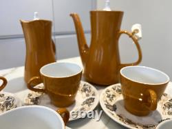 Desert Song' Coffee Set. 1960s/1970s. Vintage Poole Pottery