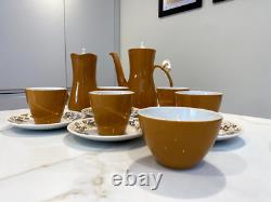 Desert Song' Coffee Set. 1960s/1970s. Vintage Poole Pottery
