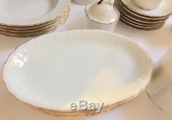 Dinner Tea & Coffee Set White Seltmann Plates Bowls Vintage Tableware