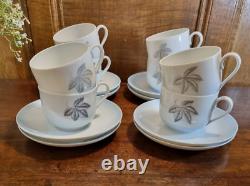 EXCELLENT Bing & Grondahl FALLING LEAVES TEA/COFFEE SET for 8 with POT