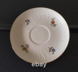 Eight Vintage Royal Copenhagen Frijsenborg Coffee Cups & Saucers (1546/910)