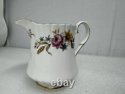 Elegant Floral Bone China Royal Stafford Chic Vintage Coffee Set Lot