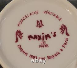Elegant Maxim's Espresso Cup and Saucer Set Vintage Charm for Coffee Lovers 3oz