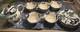 Emma Bridgewater 11 Piece Morning Glory Vintage Set Coffee Pot Tea Cups Saucers