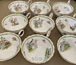 Exquisite Tea x 9 Set Vintage George Jones & Sons T Goode Audley St Art Deco