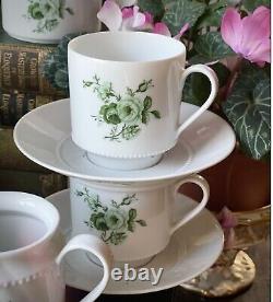 German Coffee Set HUTSCHENREUTHER 22pc Reverie Roses Porcelain European Vintage