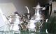 Gleaming 4pc Sheffield Silver Plated Vintage Coffee/tea Set Viners