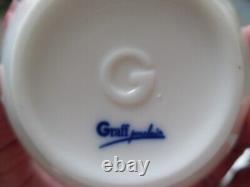 Graff Vintage Porcelain Collectable Teapot /Coffee Cup And Saucer Set