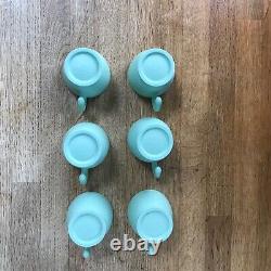 Guzzini Vintage Coffee Expresso Cups/Saucers And Tray