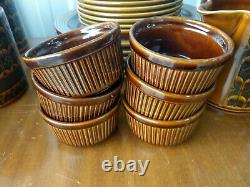 Hornsea Heirloom Vintage Retro Stunning Large Collection Coffee Set Plates Bowls