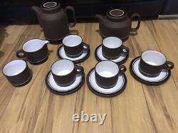 Hornsea Pottery Contrast (1975-1977) vintage Teapot Coffee Pot Set