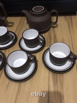 Hornsea Pottery Contrast (1975-1977) vintage Teapot Coffee Pot Set