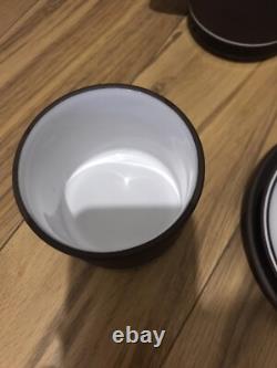 Hornsea Pottery Contrast (1975-1977) vintage Teapot Coffee Pot Set