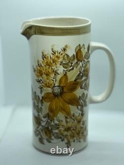 Immaculate vintage 1970s complete Jersey Pottery Coffee set with jug bowl & cup