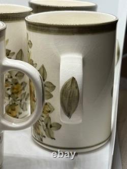 Immaculate vintage 1970s complete Jersey Pottery Coffee set with jug bowl & cup