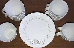 JAL Japan Airlines 12 Cup & Saucer Sets Noritake Vtg Advertising Tea Coffee