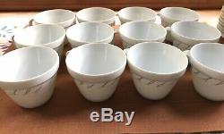 JAL Japan Airlines 12 Cup & Saucer Sets Noritake Vtg Advertising Tea Coffee