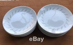 JAL Japan Airlines 12 Cup & Saucer Sets Noritake Vtg Advertising Tea Coffee