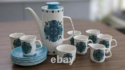 J&G Meakin Studio vintage retro coffee set