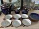 Jimenau Echt Cobalt Von Henneberg Coffee Set (vintage)