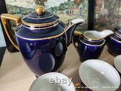 Jimenau Echt Cobalt Von Henneberg Coffee Set (Vintage)