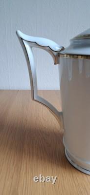 Johann Seltman Vohenstrauss Vtg Porcelain Art Deco Tea/coffee Service Trio Set