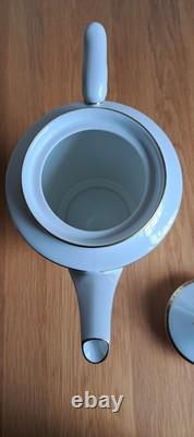 Johann Seltman Vohenstrauss Vtg Porcelain Art Deco Tea/coffee Service Trio Set