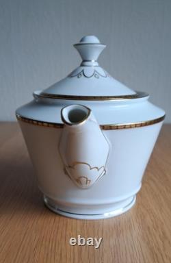 Johann Seltman Vohenstrauss Vtg Porcelain Art Deco Tea/coffee Service Trio Set