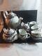 Johnson Brothers Vintage Coffee Set. Pot, Jug, Sugar Bowl, 8 Cup+ Saucers Mc