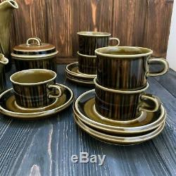 Kosmos Arabia Finland Vintage porcelain coffee set antique cup plate bowl
