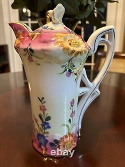 Limoges Coffe China Vintage Set Porcelain