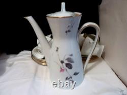 Lovely Vintage Rosenthal Porcelain Tea And Coffee Set, Quince R Loewy 27 Pieces