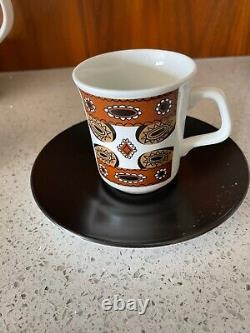 MEAKIN MOURI SET Including dinner, breakfast, & tea plates. Tea & Coffee Set