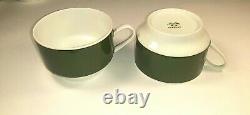 Melitta Coffee Cup 14pc Set VINTAGE SET Army Green