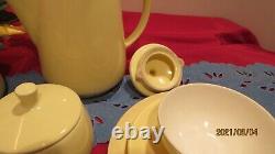 Melitta Minden coffee service jug 1,0 litre Filter Size 102 Pastel Yellow Vintage