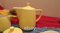 Melitta Minden coffee service jug 1,0 litre Filter Size 102 Pastel Yellow Vintage