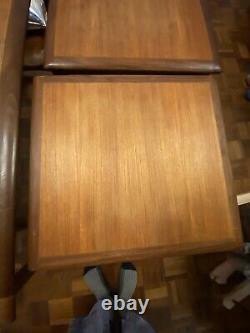 Mid Century G Plan Coffee Table & 2 Small Tables Set