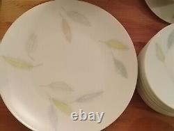Mid Century Rosenthal 2000 Colourful Leaves Raymond Loewy 58 Pieces
